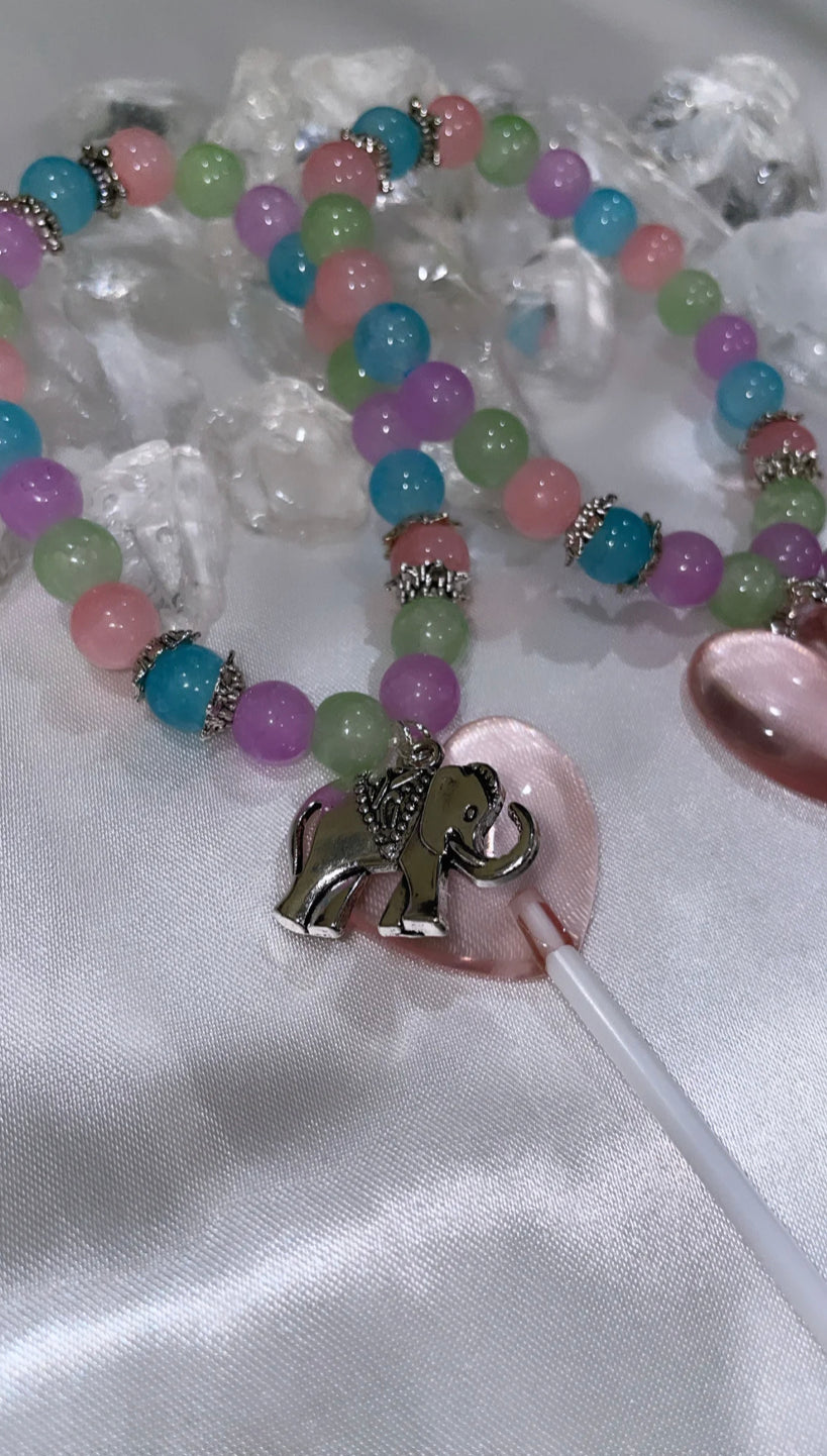 The Candy Collection: Bubblegum Lollipop Bracelet (Light Pink Lollipop)